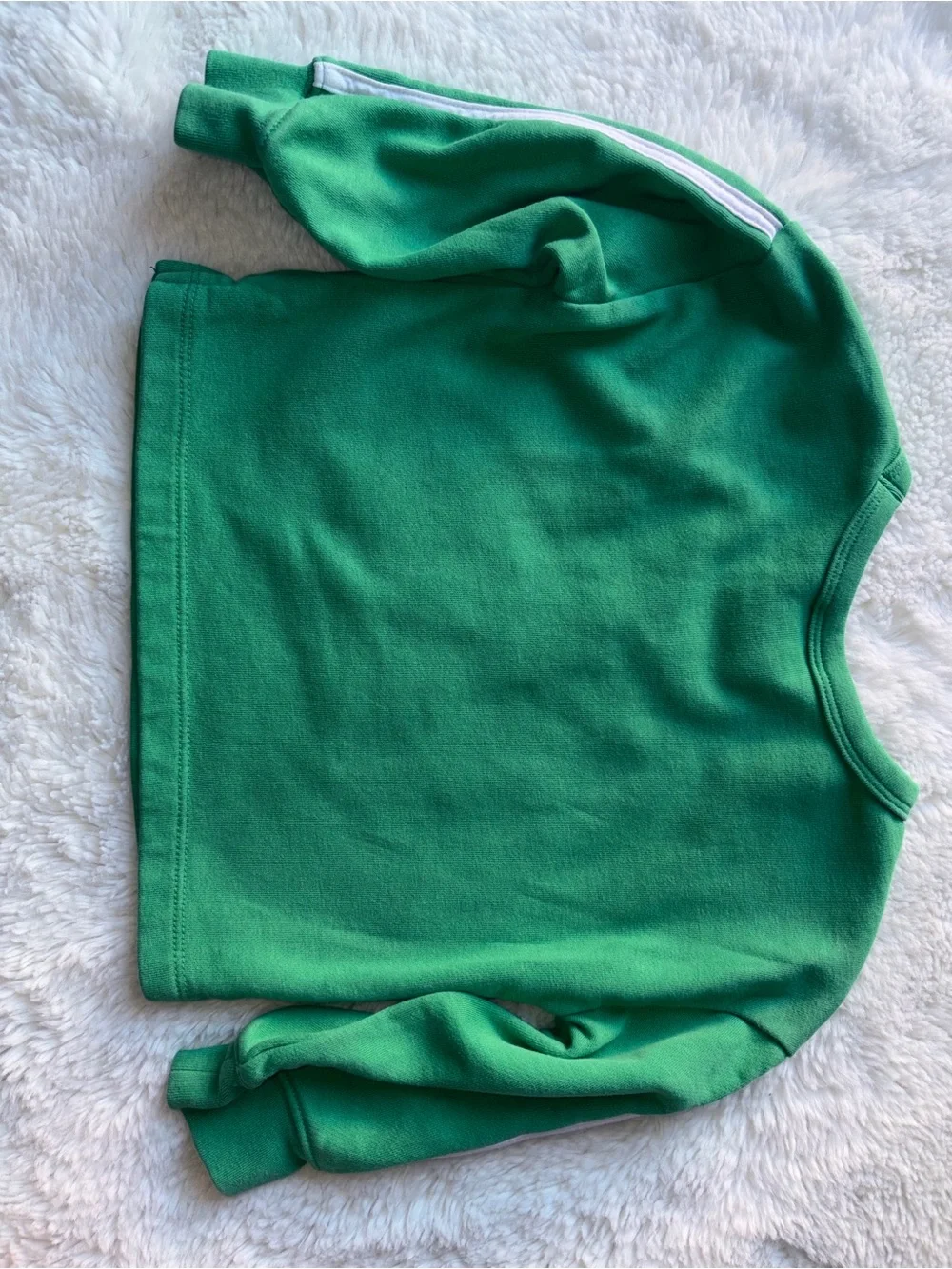 Baby Gap Disney Girls 2T Minnie Mouse Sweatshirt Green Stripes Embroidered